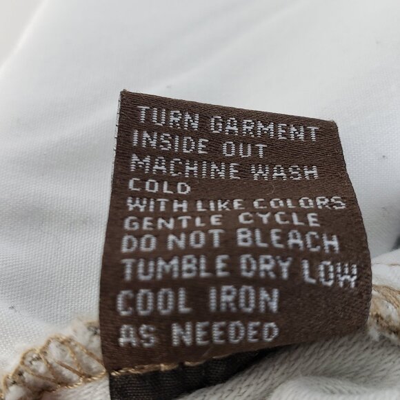 J. McLaughlin Baxter Jeans Cheetah Leopard Skinny Stretch Zipper Pants Size 12 - Picture 10 of 13